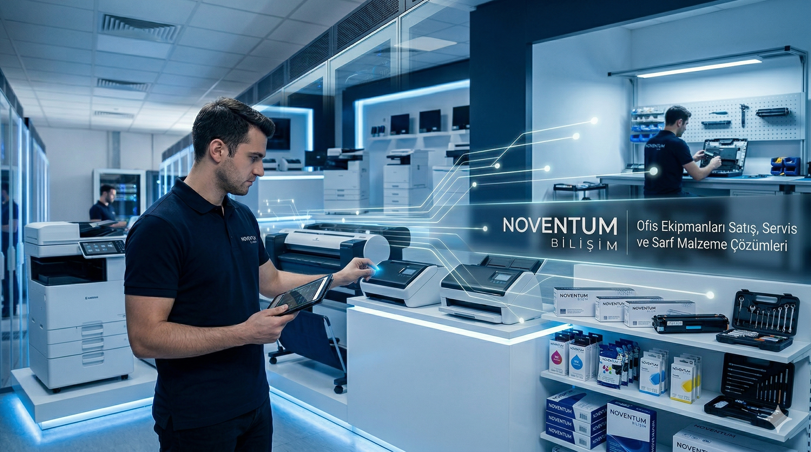 Ofis Ekipmanları Satış, Servis ve Sarf Malzeme Çözümleri